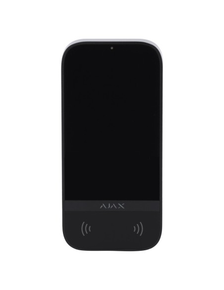 Comprar AJAX AJ-KEYPADTOUCHSCREEN-B Teclado con pantalla táctil y RFID - Grado 2 - Inalámbrico 868 MHz Jeweller - Armado/desarma