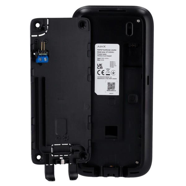 Comprar AJAX AJ-KEYPADTOUCHSCREEN-B Teclado con pantalla táctil y RFID - Grado 2 - Inalámbrico 868 MHz Jeweller - Armado/desarma