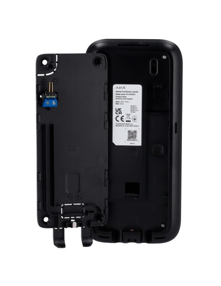 AJAX AJ-KeyPadTouchScreen-B teclado de tela de toque e RFID - Grau 2 - Wireless 868 MHz Joalheiro - Total Armado / Desarmado