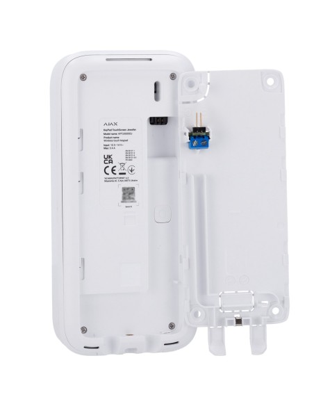 Comprar AJAX AJ-KEYPADTOUCHSCREEN-W Teclado con pantalla táctil y RFID - Grado 2 - Inalámbrico 868 MHz Jeweller - Armado/desarma