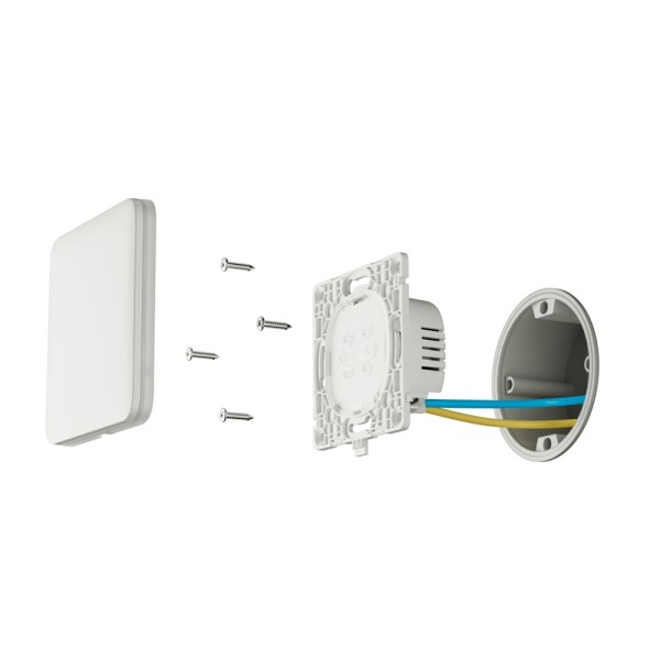 Acquista AJAX AJ-LIGHTCORE-2G Relè per interruttore doppio della luce intelligente - Wireless 868 MHz Jeweller - Portata di comu