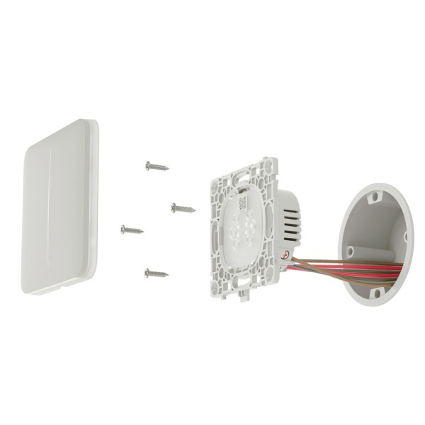 Acheter AJAX AJ-LIGHTCORE-2G2W Relais interrupteur intelligent double et commutable - Sans fil 868 MHz Jeweller - Portée de comm