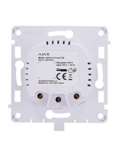 Comprar AJAX AJ-LIGHTCORE-2W Relé para interruptor de luz conmutable - Inalámbrico 868 MHz Jeweller - Alcance de comunicación ha