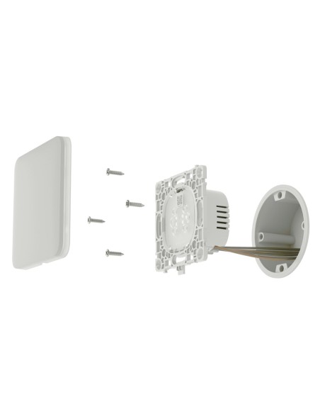 Kaufen AJAX AJ-LIGHTCORE-CROSS-VERT Relais für vertikalen Kreuzschalter – Drahtlos 868 MHz Jeweller – Reichweite von