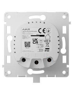 AJAX AJ-LightCore-Dimmer Relor Intelligle Light Interruptor Reitpável - Wireless 868 MHz Jeweler - Escopo de Comunicação 