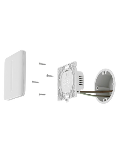 AJAX AJ-LightCore-Dimmer-Vert Reja Smart Light Interruptor ajustável - Wireless 868 MHz Jeweler - Alcance de comunicação