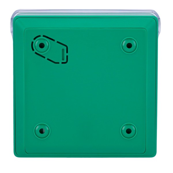 AJAX AJ-ManualCallpoint-Green Green Alarme de Fogo Botão - Wireless 868 MHz Joalheiro - Botão de alarme Fogo ou 