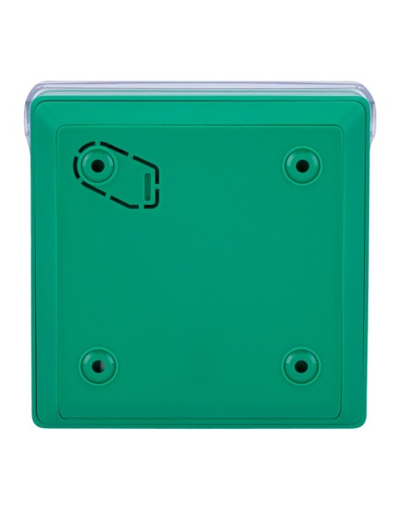 AJAX AJ-ManualCallpoint-Green Green Alarme de Fogo Botão - Wireless 868 MHz Joalheiro - Botão de alarme Fogo ou 