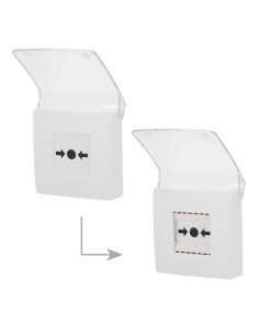 AJAX AJ-ManualCALLPOPT-branco Botão Manual Botão Alarme de incêndio Branco - Wireless 868 MHz Jeweler - Botão de alarme de incên 2