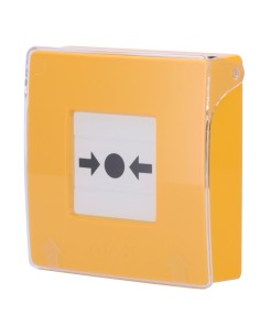 Comprar AJAX AJ-MANUALCALLPOINT-YELLOW Botón manual de alarma de incendio amarillo - Inalámbrico 868 MHz Jeweller - Botón alarma
