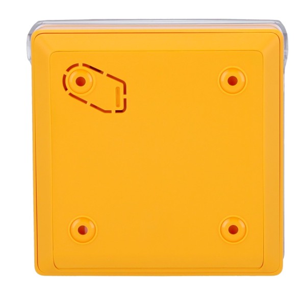 AJAX AJ-ManualCALLPONT-Amarelo Botão Amarelo Fire Alarme Manual - Wireless 868 MHz Joalheiro - Alarme Botão Alerta