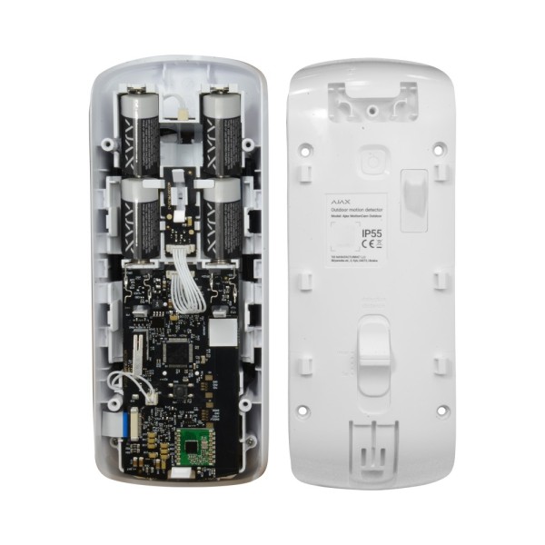 Ajax AJ-MotorCamoutdoor-Phod-W exterior Photoodetetector com pedido de imagem - Wireless 868 MHz Jeweler - Detecção de 3 a 1