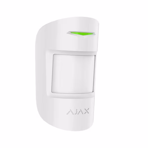 Comprar AJAX AJ-MOTIONPROTECT-W Detector PIR - Grado 2 - Inalámbrico 868 MHz Jeweller - Rango de detección hasta 12 m - Sensibil