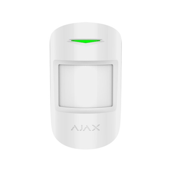Acheter AJAX AJ-MOTIONPROTECT-W Détecteur PIR - Grade 2 - Sans fil 868 MHz Jeweller - Portée de détection jusqu’à 12 m - Sensibi