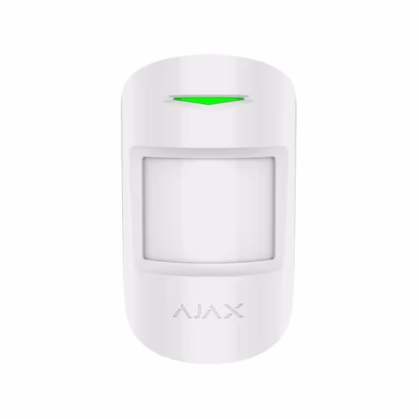 Comprar AJAX AJ-MOTIONPROTECT-W Detector PIR - Grado 2 - Inalámbrico 868 MHz Jeweller - Rango de detección hasta 12 m - Sensibil