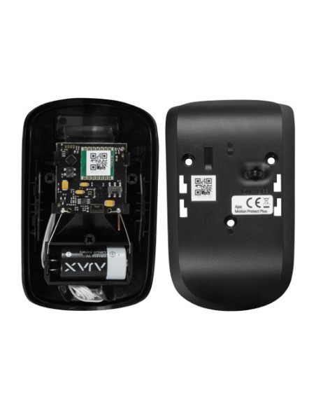 Ajax AJ-MotionProtectPlus-B Detector PIR - Grau 2 - Tecnologia Dupla: PIR e Faixa de Microondas K - Wireless 868 MHz Joalheiro 