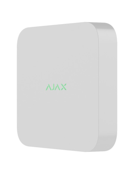 AJAXCCTV AJ-NVR116-DC-W NVR Gravador - 16 canais - H.265 / H.264 Compressão - Resolução até 4K (25/30 FPS) - largura de banda 