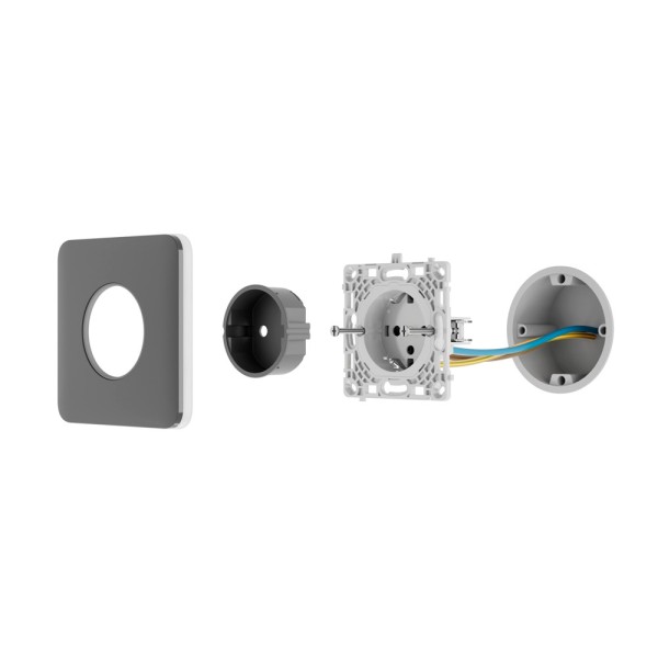 Comprar AJAX AJ-OUTLETCORE-BASIC Enchufe básico tipo F - Alimentación 250 V AC 50/60 Hz - Hasta 3.6 kW (carga resistiva a 250 V)