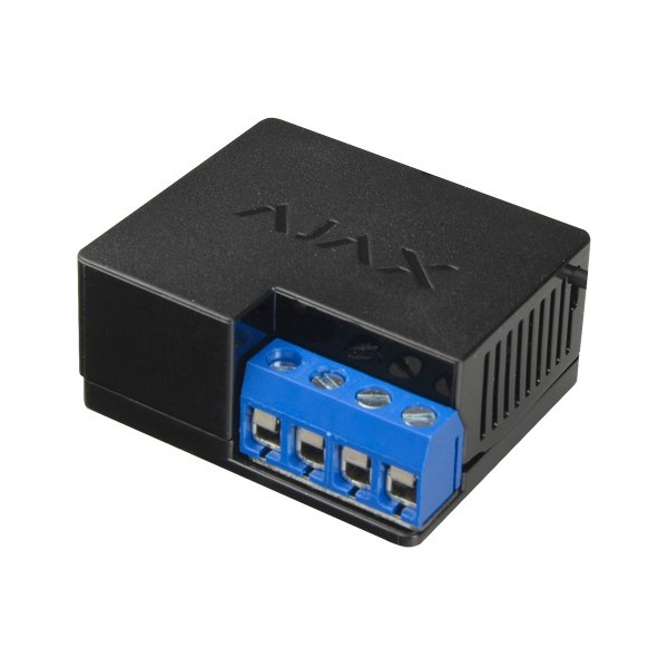 Ajax AJ-Relay Relay Controle Remoto - Contato Seco (Voltagem Grátis) - Wireless 868 MHz Jeweler - Escopo até 1000 m - 