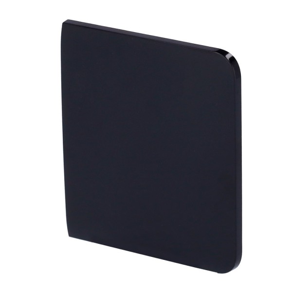 Painel de toque AJAX AJ-SideButton-1G2W-B para um interruptor de luz - compatível com luz de fundo AJ-LightCore-1G / -2W -