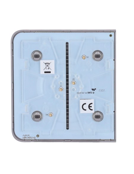 Comprar AJAX AJ-SIDEBUTTON-1G2W-GRE Panel táctil para un interruptor de luz - Compatible con AJ-LIGHTCORE-1G / -2W - Retroilumin