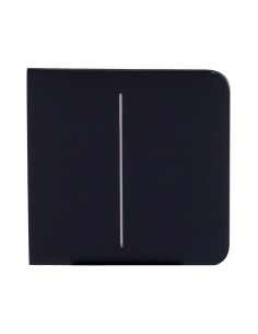 Ajax AJ-SideButton-2G-B painel de toque para um interruptor de luz dupla - compatível com backlighting LED AJ-LightCore-2G -  2