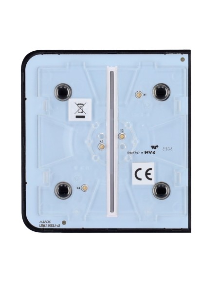 Comprar AJAX AJ-SIDEBUTTON-2G-B Panel táctil para un interruptor doble de luz - Compatible con AJ-LIGHTCORE-2G - Retroiluminació