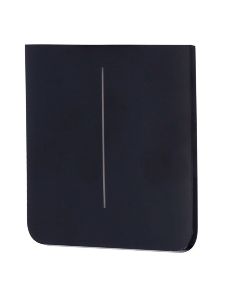 AJAX AJ-SideButton-2G-B-Vest Touch Painel para interruptor de luz dupla - Compatível com AJ-LightCore-2G-Vert - Backluma