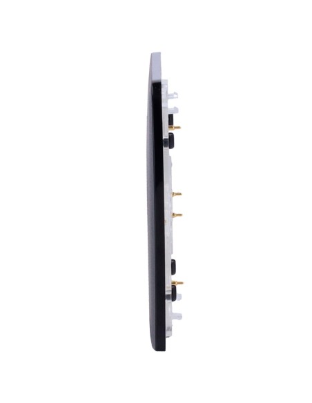 Kaufen AJAX AJ-SIDEBUTTON-2G-B-VERT Touchpanel für Doppel-Lichtschalter – kompatibel mit AJ-LIGHTCORE-2G-VERT – Hintergrundbeleu