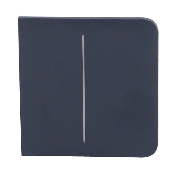 Comprar AJAX AJ-SIDEBUTTON-2G-GRA Panel táctil para interruptor de luz doble - Compatible con AJ-LIGHTCORE-2G - Retroiluminación