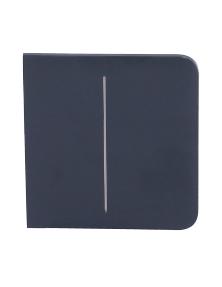 AJAX AJ-SideButton-2G-GRA Touch Painel para interruptor de luz dupla - Compatível com AJ-LightCore-2G - LED Retroiluminado - P