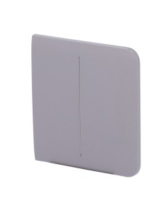 Ajax AJ-SideButton-2G-Gre Touch Painel para interruptor de luz dupla - Compatível com AJ-LightCore-2G - LED Retroiluminado - P