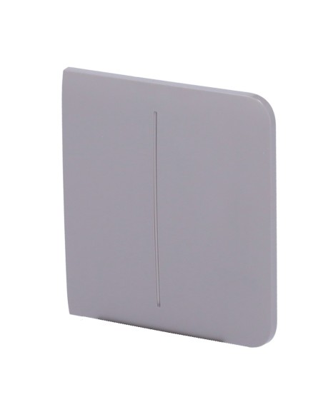 Acquista AJAX AJ-SIDEBUTTON-2G-GRE Pannello tattile per interruttore della luce doppio - Compatibile con AJ-LIGHTCORE-2G - Retro