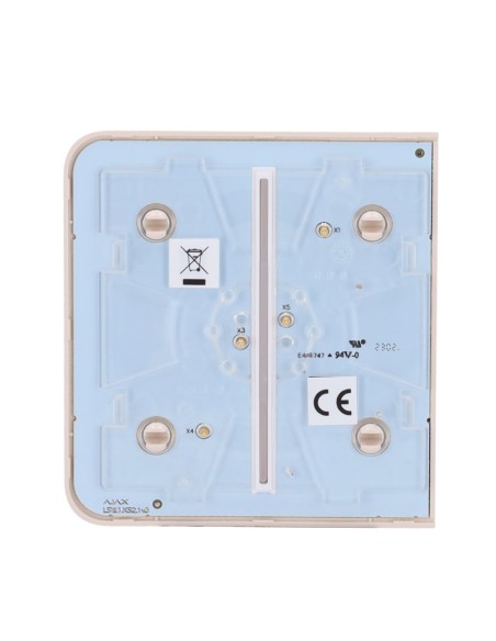 Kaufen AJAX AJ-SIDEBUTTON-2G-IVO Touchpanel für einen doppelten Lichtschalter – kompatibel mit AJ-LIGHTCORE-2G – Hintergrundbele