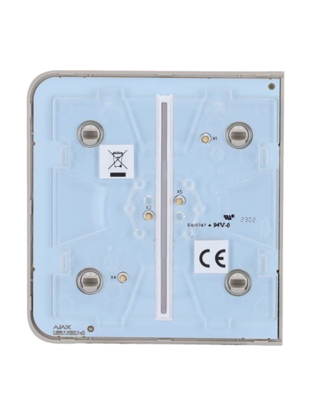 Acheter AJAX AJ-SIDEBUTTON-2G-OLI Panneau tactile pour interrupteur double d’éclairage - Compatible avec AJ-LIGHTCORE-2G - Rétro