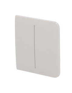 Acheter AJAX AJ-SIDEBUTTON-2G-OYS Panneau tactile pour interrupteur double d’éclairage - Compatible avec AJ-LIGHTCORE-2G - Rétro