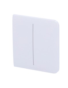 AJAX AJ-SideButton-2G-W Painel de toque para interruptor de luz dupla - Compatível com AJ-LightCore-2G - LED Retroiluminado - Pa