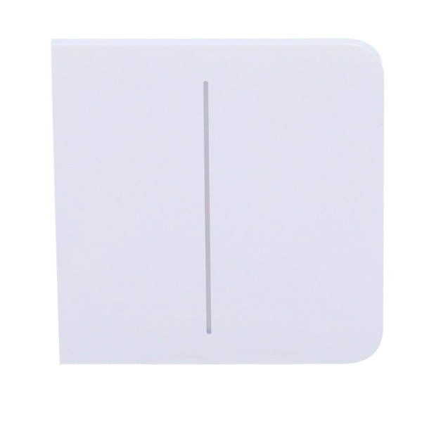 Acheter AJAX AJ-SIDEBUTTON-2G-W Panneau tactile pour interrupteur double d’éclairage - Compatible avec AJ-LIGHTCORE-2G - Rétroéc