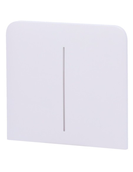 Ajax AJ-SideButton-2G-W-Vert Touch Painel para interruptor duplo vertical - compatível com AJ-LightCore-2G-Vert - Backlumination