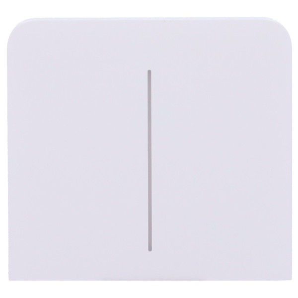 Ajax AJ-SideButton-2G-W-Vert Touch Painel para interruptor duplo vertical - compatível com AJ-LightCore-2G-Vert - Backlumination