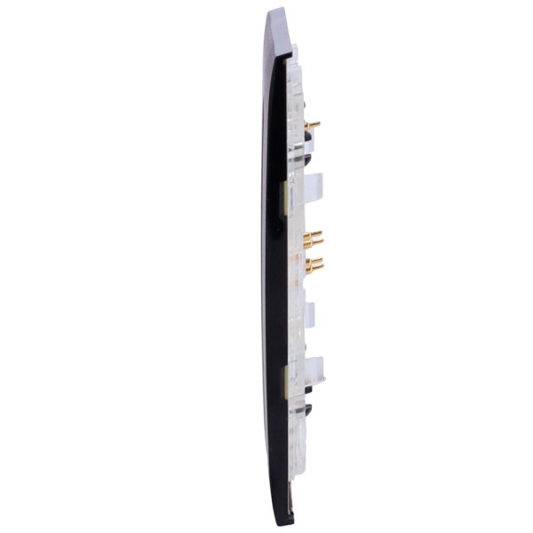 Acquista AJAX AJ-SIDEBUTTON-DIMMER-B Pannello tattile per interruttore della luce dimmerabile - Compatibile con AJ-LIGHTCORE-DIM