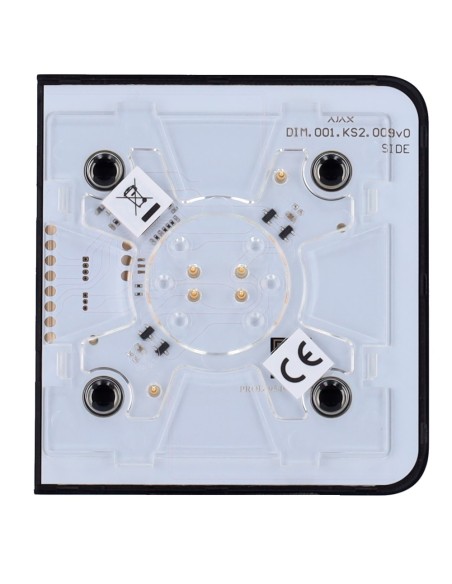 Acquista AJAX AJ-SIDEBUTTON-DIMMER-B Pannello tattile per interruttore della luce dimmerabile - Compatibile con AJ-LIGHTCORE-DIM