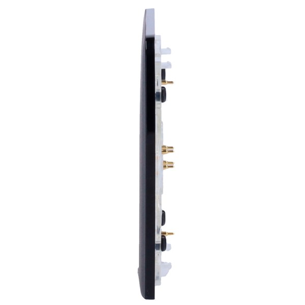 Comprar AJAX AJ-SIDEBUTTON-DIMMER-B-VERT Panel táctil para interruptor de luz regulable - Compatible con AJ-LIGHTCORE-DIMMER-VER