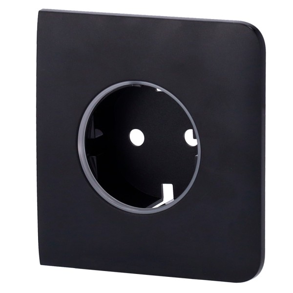 Comprar AJAX AJ-SIDECOVER-B Tapa lateral para enchufe básico tipo F - Compatible con AJ-OUTLETCORE-BASIC - Protección contra pol