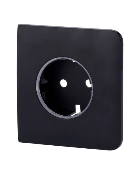 Comprar AJAX AJ-SIDECOVER-B Tapa lateral para enchufe básico tipo F - Compatible con AJ-OUTLETCORE-BASIC - Protección contra pol