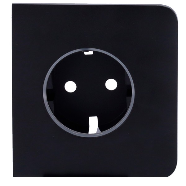 Comprar AJAX AJ-SIDECOVER-B Tapa lateral para enchufe básico tipo F - Compatible con AJ-OUTLETCORE-BASIC - Protección contra pol