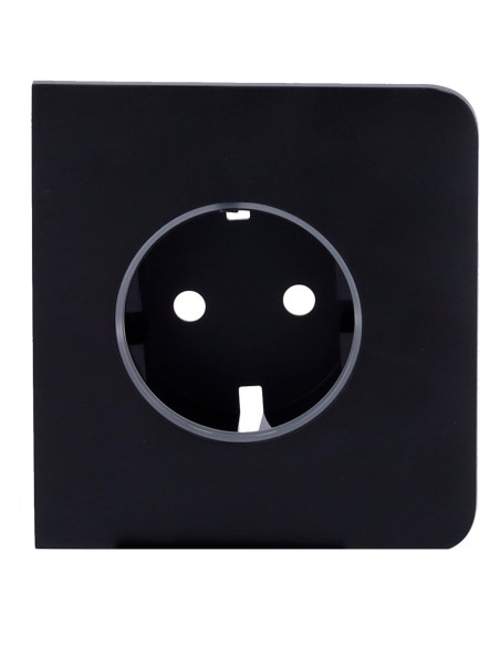 Comprar AJAX AJ-SIDECOVER-B Tapa lateral para enchufe básico tipo F - Compatible con AJ-OUTLETCORE-BASIC - Protección contra pol