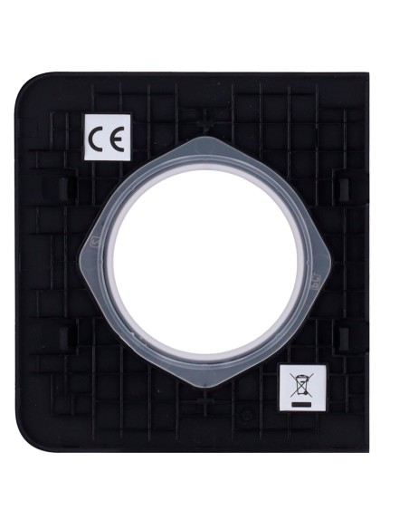 Comprar AJAX AJ-SIDECOVER-B Tapa lateral para enchufe básico tipo F - Compatible con AJ-OUTLETCORE-BASIC - Protección contra pol