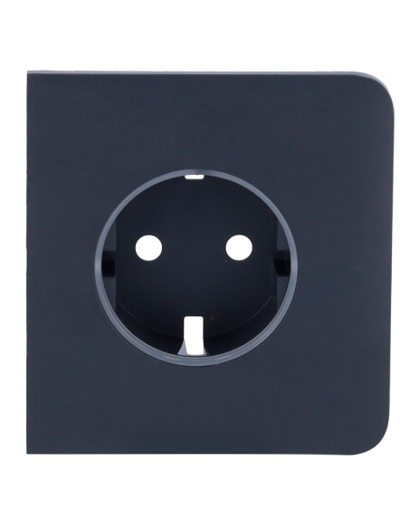 Comprar AJAX AJ-SIDECOVER-GRA Tapa lateral para enchufe básico tipo F - Compatible con AJ-OUTLETCORE-BASIC - Protección contra p
