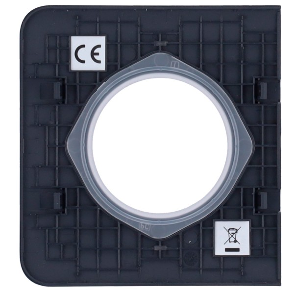 Comprar AJAX AJ-SIDECOVER-GRA Tapa lateral para enchufe básico tipo F - Compatible con AJ-OUTLETCORE-BASIC - Protección contra p